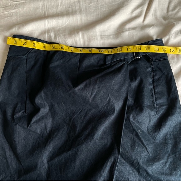 Max Studio Special Edition Black Linen Blend Skort • Size 10 - Picture 4 of 16